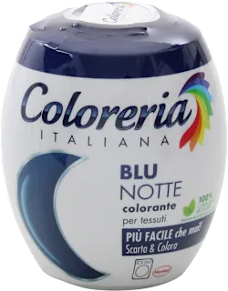 Colorante per tessuti blu notte, 350 g