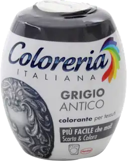 Colorante per tessuti grigio antico, 350 g