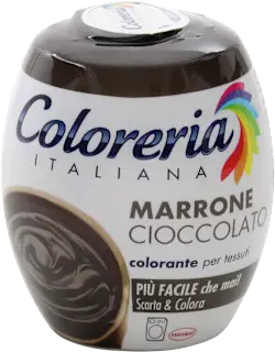 Colorante per tessuti marrone cioccolato, 350 g