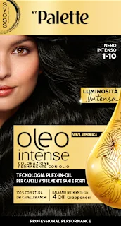 Colorazione permanente 1-10 nero intenso, 1 pz