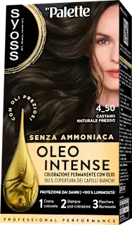 Colorazione permanente 4-50 castano naturale, 1 pz