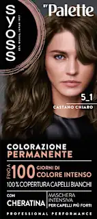 Colorazione permanente 5-1 castano chiaro, 1 pz