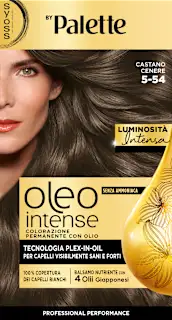 Colorazione permanente 5-54 castano cenere, 1 pz