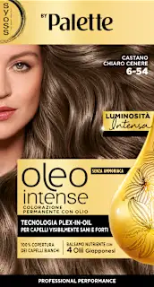 Colorazione permanente 6-54 castano chiaro cenere, 1 pz