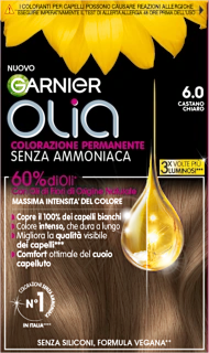 Colorazione Permanente Castano Chiaro 6.0, 1 pz