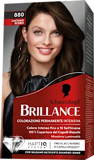 Colorazione permanente castano scuro, 1 pz