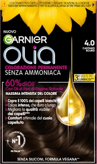Colorazione Permanente Castano Scuro 4.0, 1 pz
