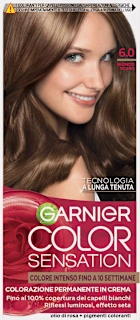 Colorazione permanente in crema biondo scuro 6.0, 1 pz