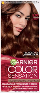 Colorazione permanente in crema castano cannella 5.35, 1 pz