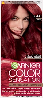 Colorazione permanente in crema rosso intenso 6.60, 1 pz
