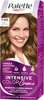 Colorazione permanente INTENSIVE COLOR Creme - Biondo nocciola 7.65, 1 pz