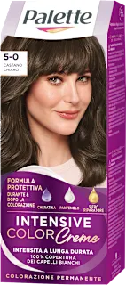 Colorazione permanente INTENSIVE COLOR Creme - Castano chiaro 5.0, 1 pz