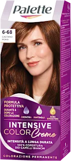 Colorazione permanente INTENSIVE COLOR Creme - Castano moka 6.68, 1 pz