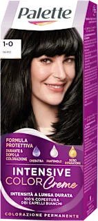 Colorazione permanente INTENSIVE COLOR Creme - Nero 1.0, 1 pz