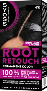 Colorazione permanente Kit Root Retouch nero, 1 pz