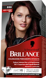 Colorazione permanente nero rosso seta, 1 pz