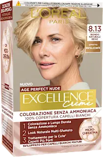 Colorazione permanente Nude biondo naturale 8.13, 1 pz