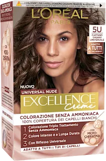 Colorazione permanente Nude castano chiaro 5, 1 pz
