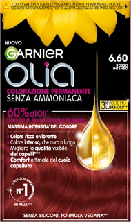 Colorazione Permanente Rosso Intenso 6.60, 1 pz