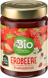 Confettura biologica di fragole, 340 g