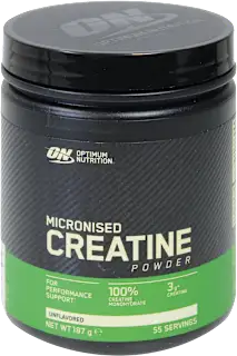 Creatina micronizzata in polvere, 187 g