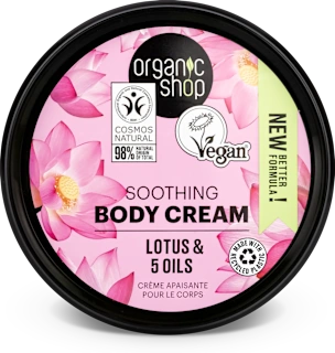 Crema corpo - loto indiano, 250 ml