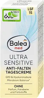 Crema giorno antirughe Ultra Sensitive SPF15, 50 ml