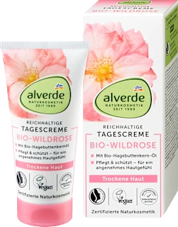 Crema giorno idratante alla rosa canina bio, 50 ml