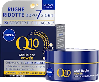 Crema notte NIVEA Q10 Anti-rughe POWER extra rigenerante, 50 ml