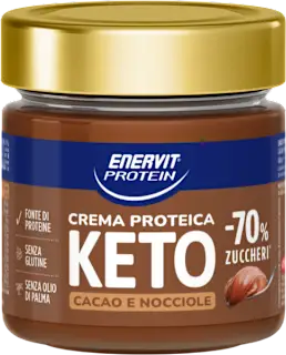 Crema proteica al cacao Keto, 180 g