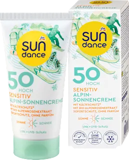 Crema solare alpina SENSITIV SPF50, 50 ml