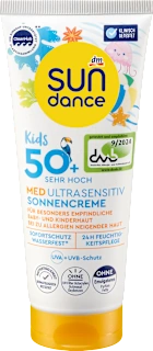 Crema solare Kids MED Ultra Sensitive SPF50+, 100 ml
