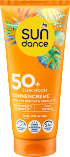 Crema solare per viso e décolleté SPF50+, 100 ml