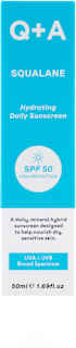 Crema solare quotidiana idratante Squalane SPF50, 50 ml