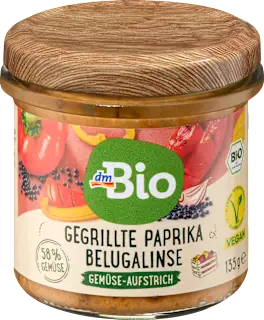 Crema spalmabile di verdure e lenticchie bio, 135 g