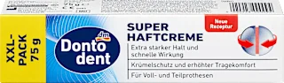 Crema super adesiva per dentiere, 75 g