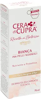 Crema viso bianca nutriente e protettiva con cera d'api, 75 ml