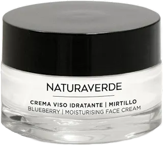 Crema viso idratante al mirtillo UPCYCLING, 50 ml
