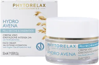 Crema viso idratazione intensa 24h Hydro Avena, 50 ml
