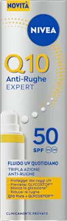 Crema viso NIVEA Q10 anti-rughe SPF50, 40 ml
