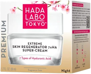 Crema viso notte rigenerante 7xHA Super-Cream, 50 ml