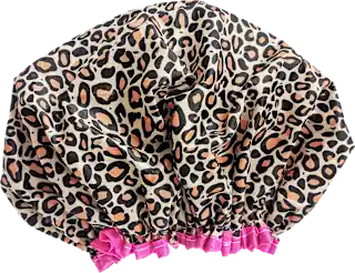 Cuffia doccia leopardata, 1 pz