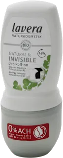 Deodorante roll-on Natural and Invisible, 50 ml