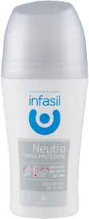 Deodorante roll-on Neutro Tripla Protezione, 50 ml