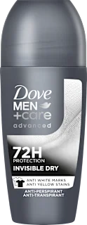 Deodorante roll-on uomo Advanced Care Invisible Dry, 50 ml