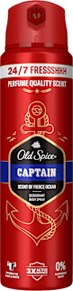 Deodorante spray CAPTAIN uomo, 150 ml