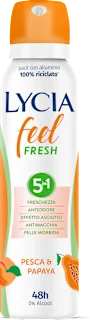 Deodorante spray Feel Fresh 5in1 pesca e papaya, 150 ml