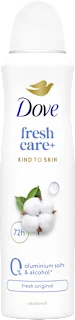 Deodorante spray fresh+care original 0%, 150 ml