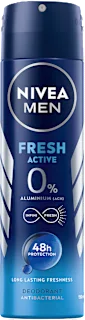 Deodorante spray NIVEA MEN FRESH ACTIVE con estratti oceanici, 150 ml