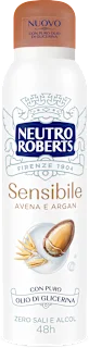 Deodorante spray Sensibile avena e argan, 150 ml